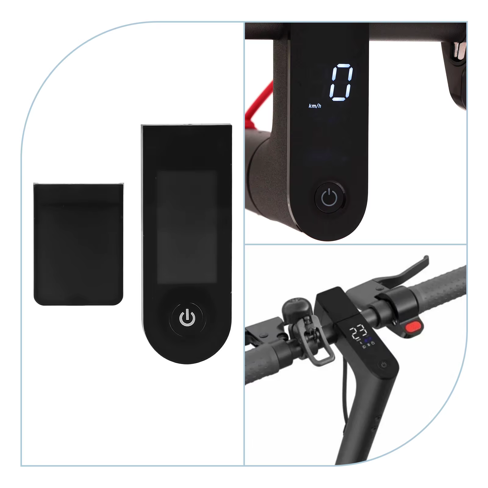 1pc Scooter tableau de bord affichage Scooters électriques