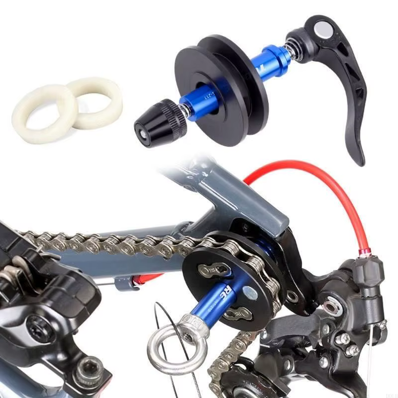 Support support chaîne vélo route vélos 12mm à travers les axes support chaîne durable