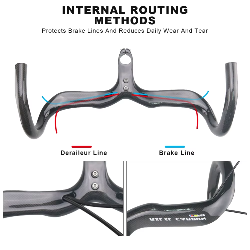 Guidon de vélo en carbone intégré RXL SL