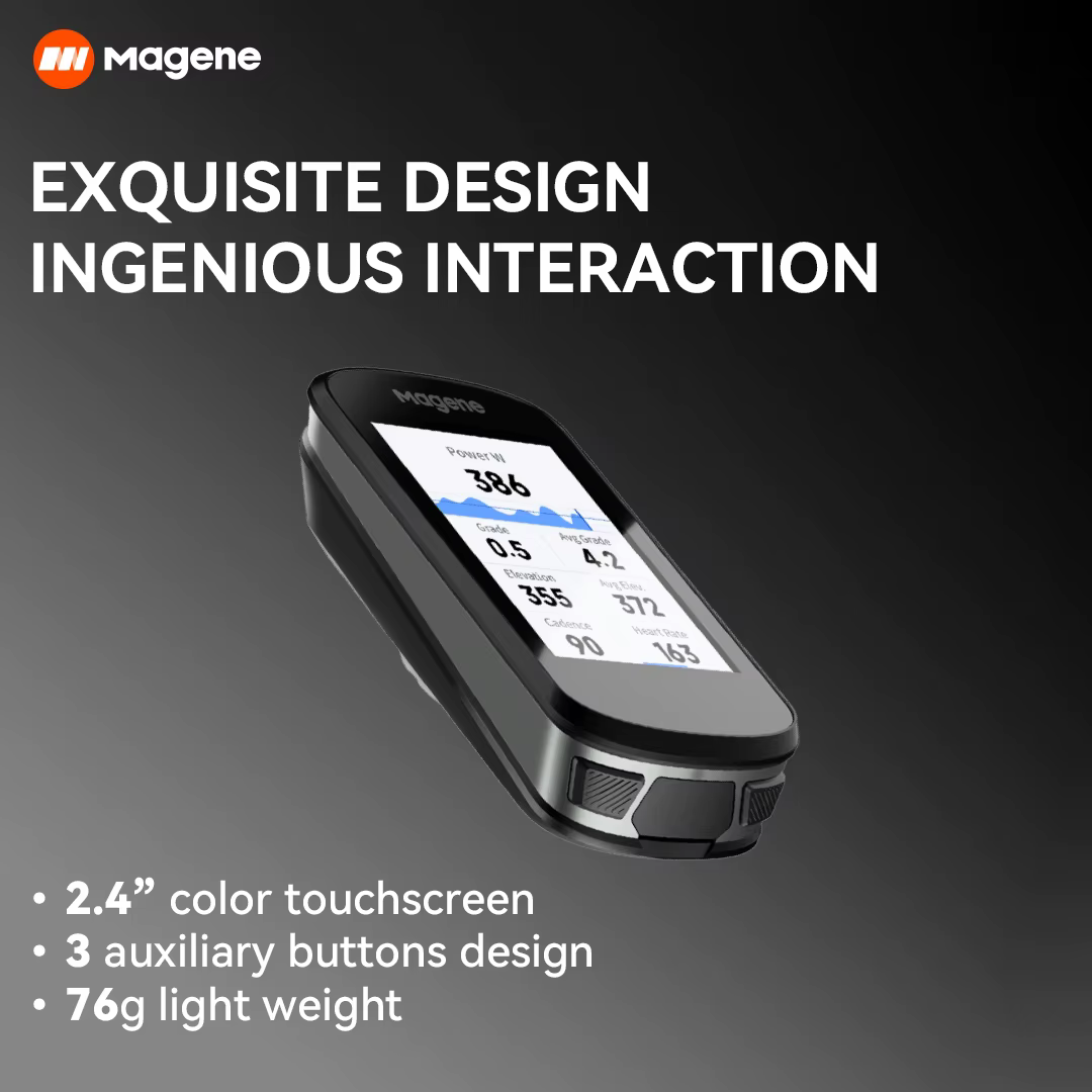 Magene C506 GPS ordinateur de vélo Navigation WiFi compteur de vitesse de Cycle chronomètre numérique 2.4 odomètre Bluetooth fourmi intérieur