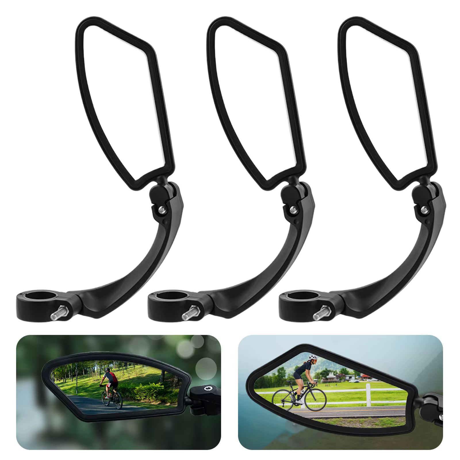 Miroirs de guidon de vélo