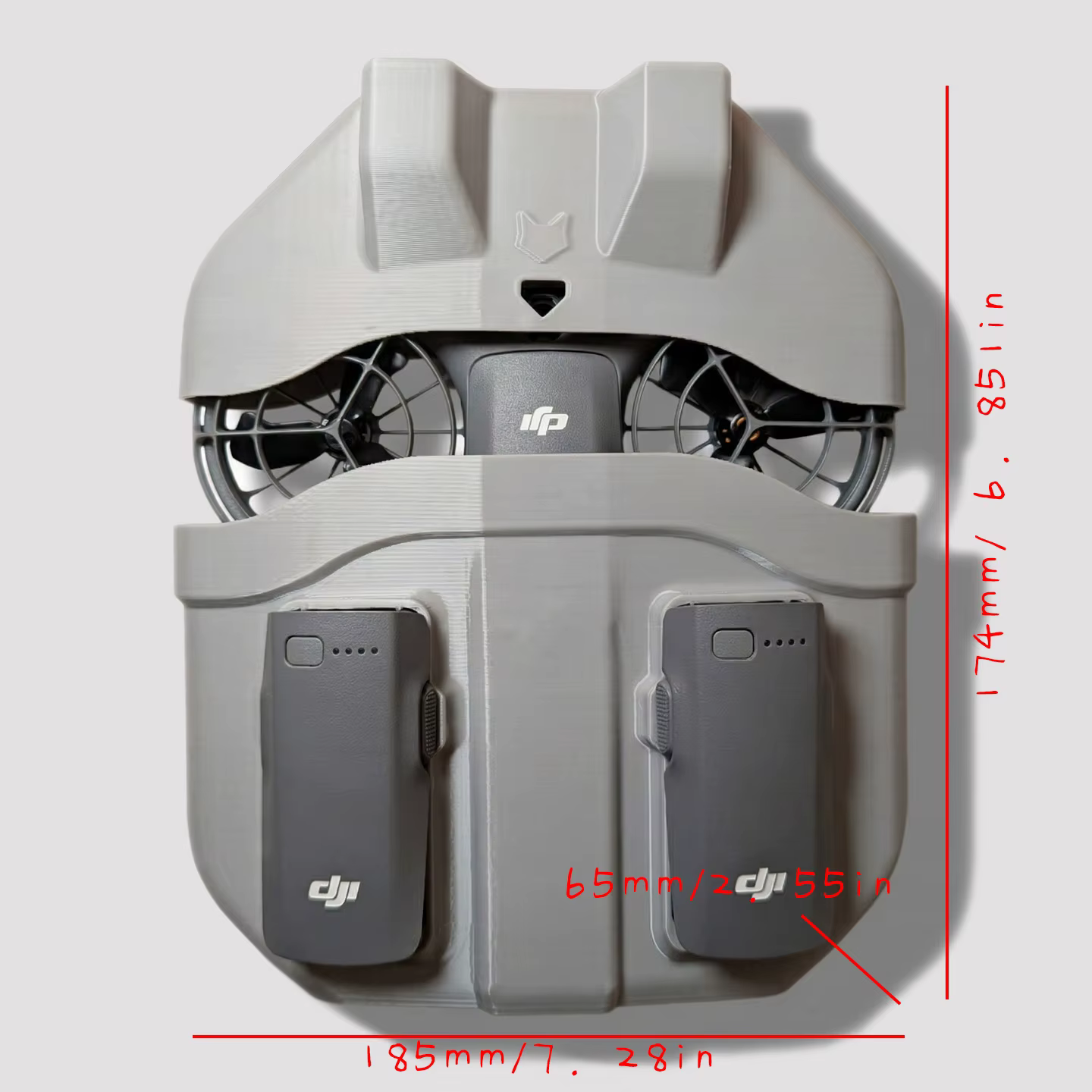 Boîte de rangement pour accessoires de drone DJI Neo 2, sac de voyage portable, support pour batterie, étui de protection