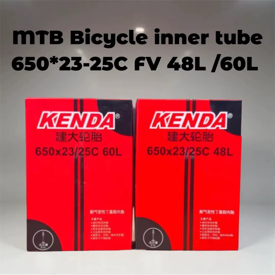 Chambre à air de vélo KENDA MTB 650 pouces 650*23-25C FV 48L /60L