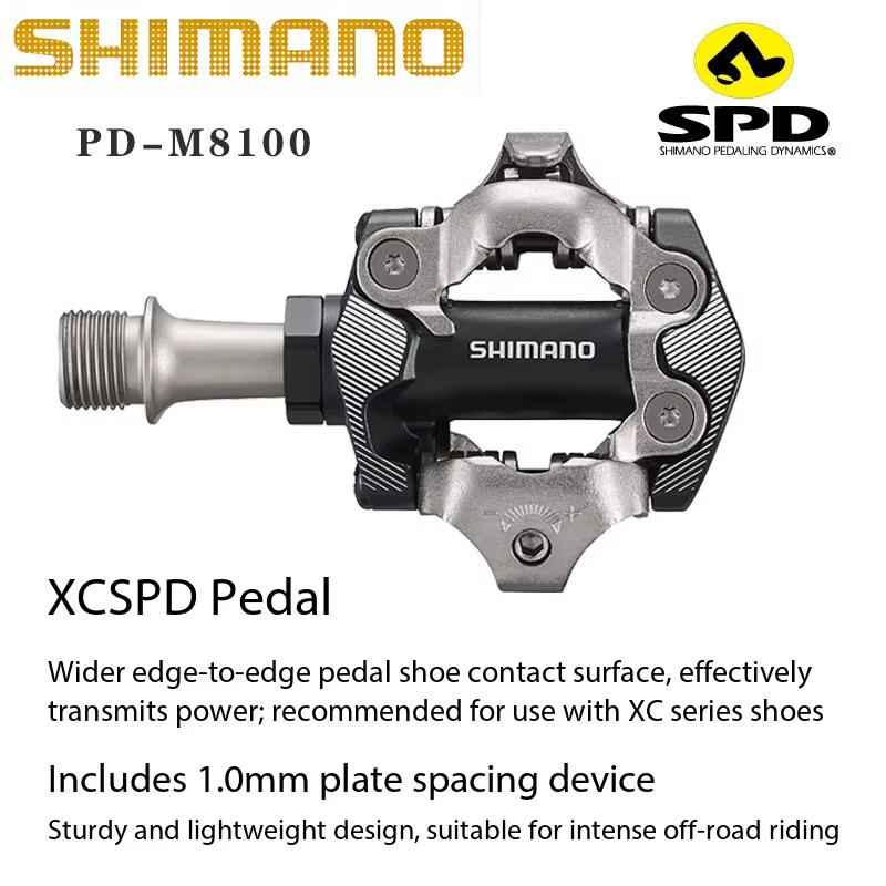 Pédales de vélo de montagne SHIMANO M520 M540 M8100 M9200