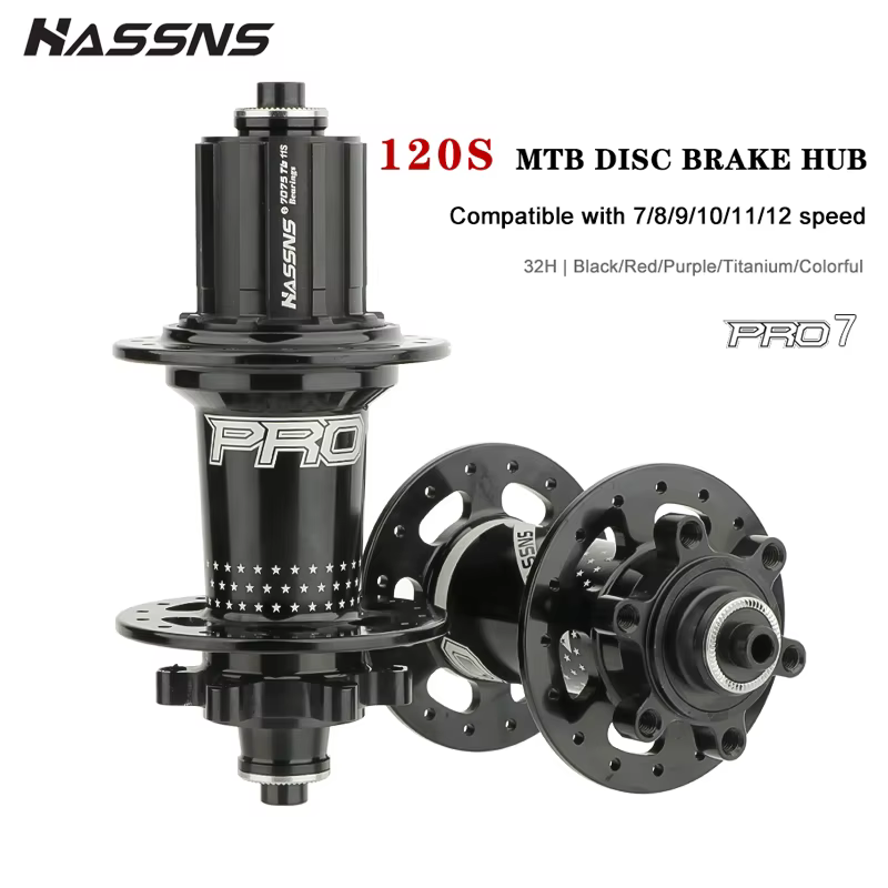 HASSNS PRO7 VTT moyeu libre 32H Cube 120 son 6 cliquets