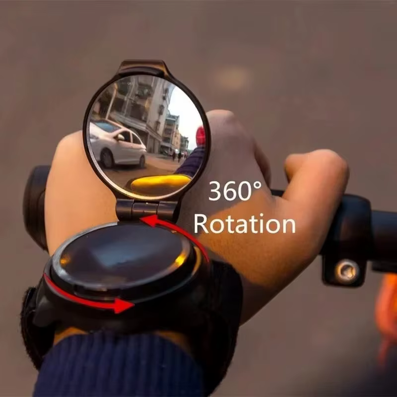 Rétroviseur de vélo à fixation sur poignet