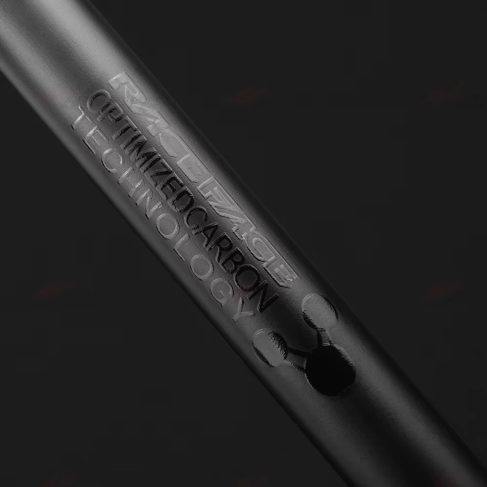 Race Face Next VTT peinture noire brillant Logo guidon entièrement en carbone