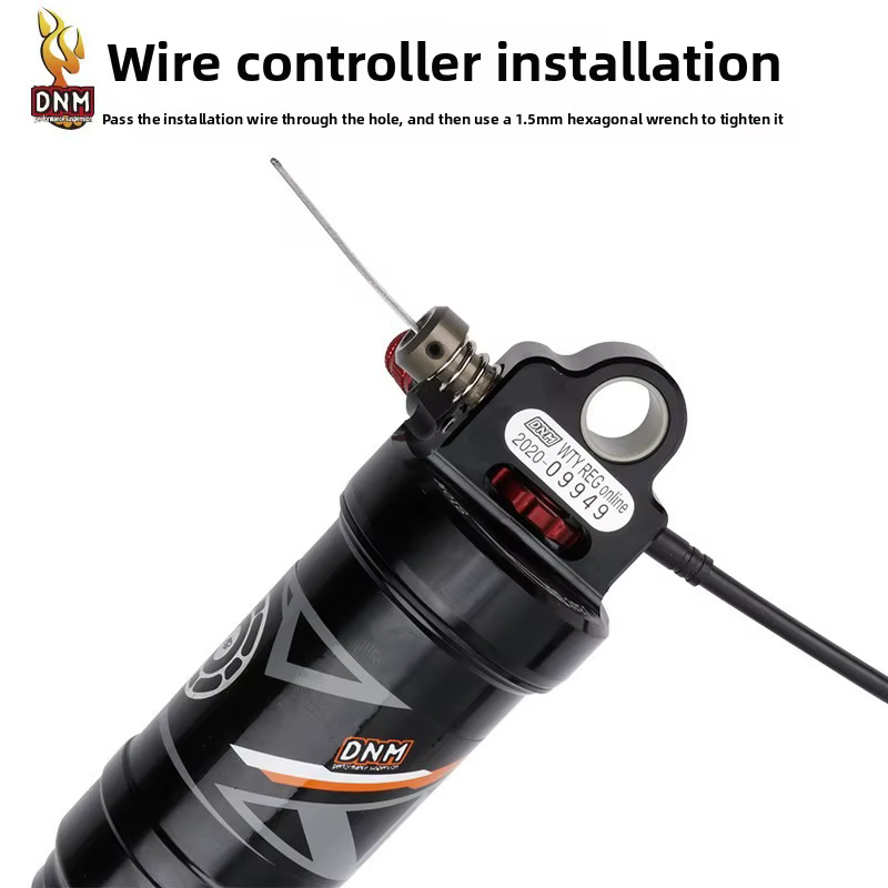 VTT tout-suspendu DNM AO-38RC avec suspension pneumatique XC 165 190 200 210 mm