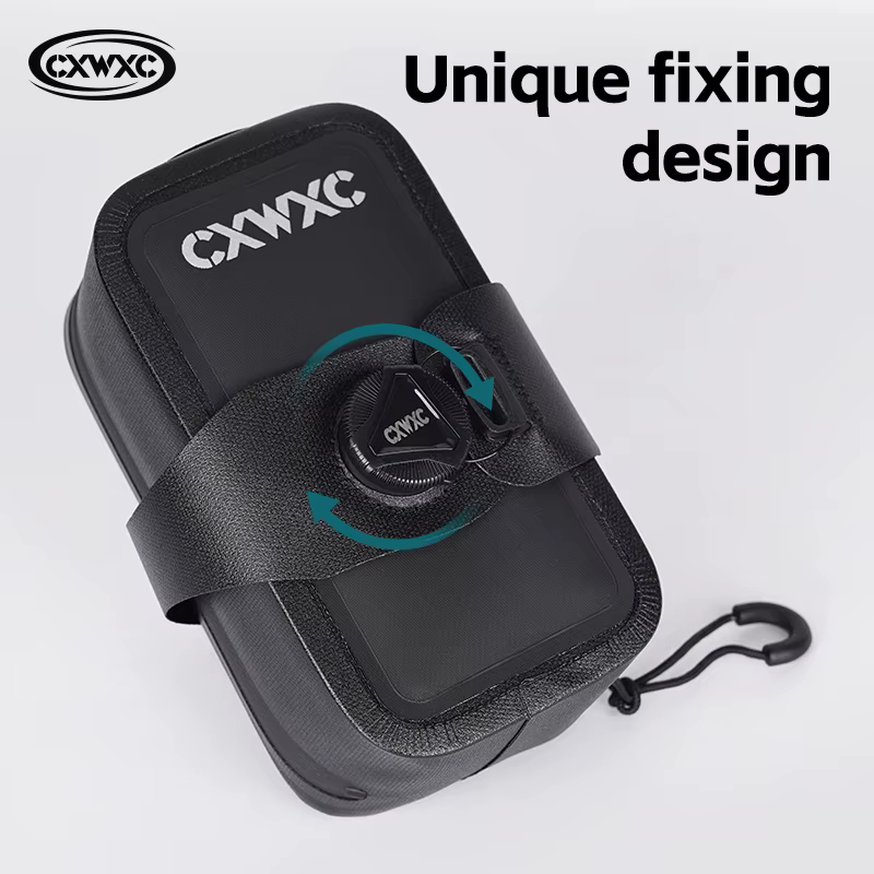Sacoche de selle de vélo CXWXC en TPU 0