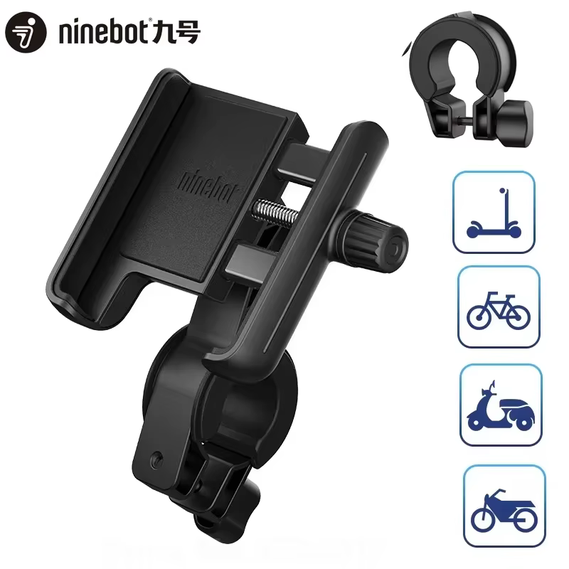 Support de téléphone pour guidon de trottinette électrique Ninebot G30 Max