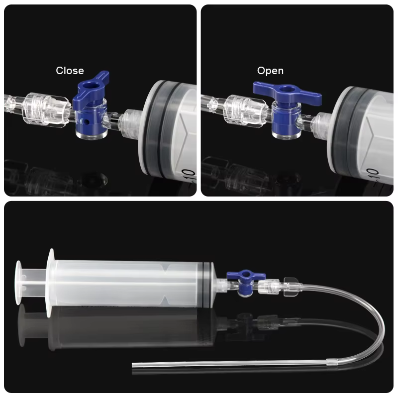Outil d'injection de liquide pour pneus tubeless de vélo