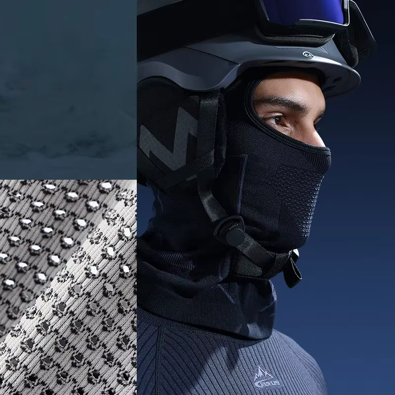 Cagoule Moto masque complet hiver respirant