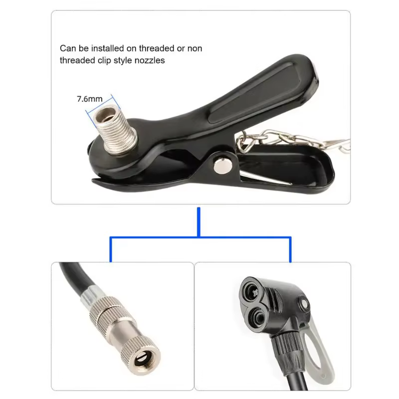 Adaptateur de valve pour pompe à vélo - Tête