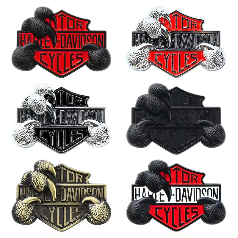 Accessoires en métal 3D Harley Davidson
