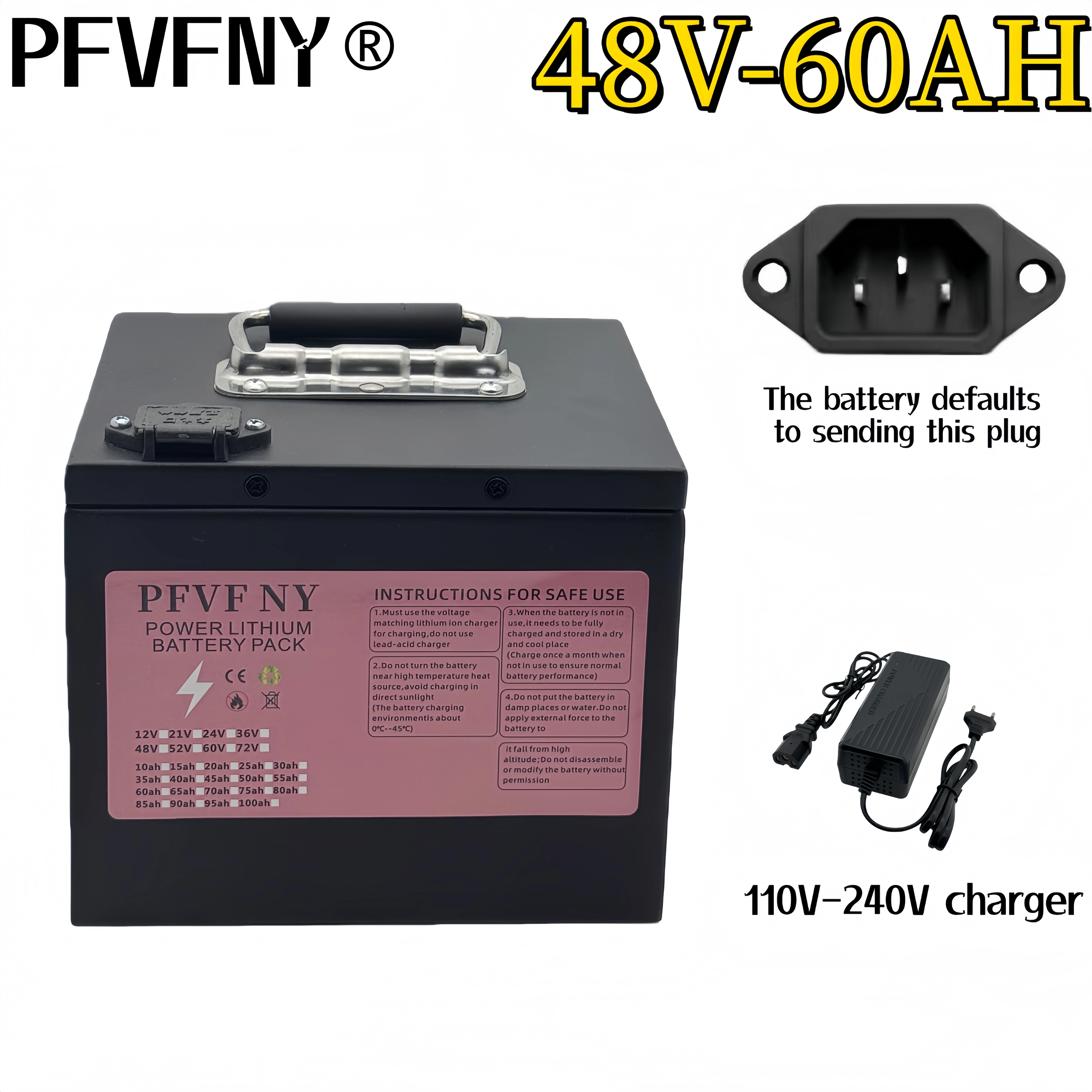 Batterie 48V 20-60AH 18650