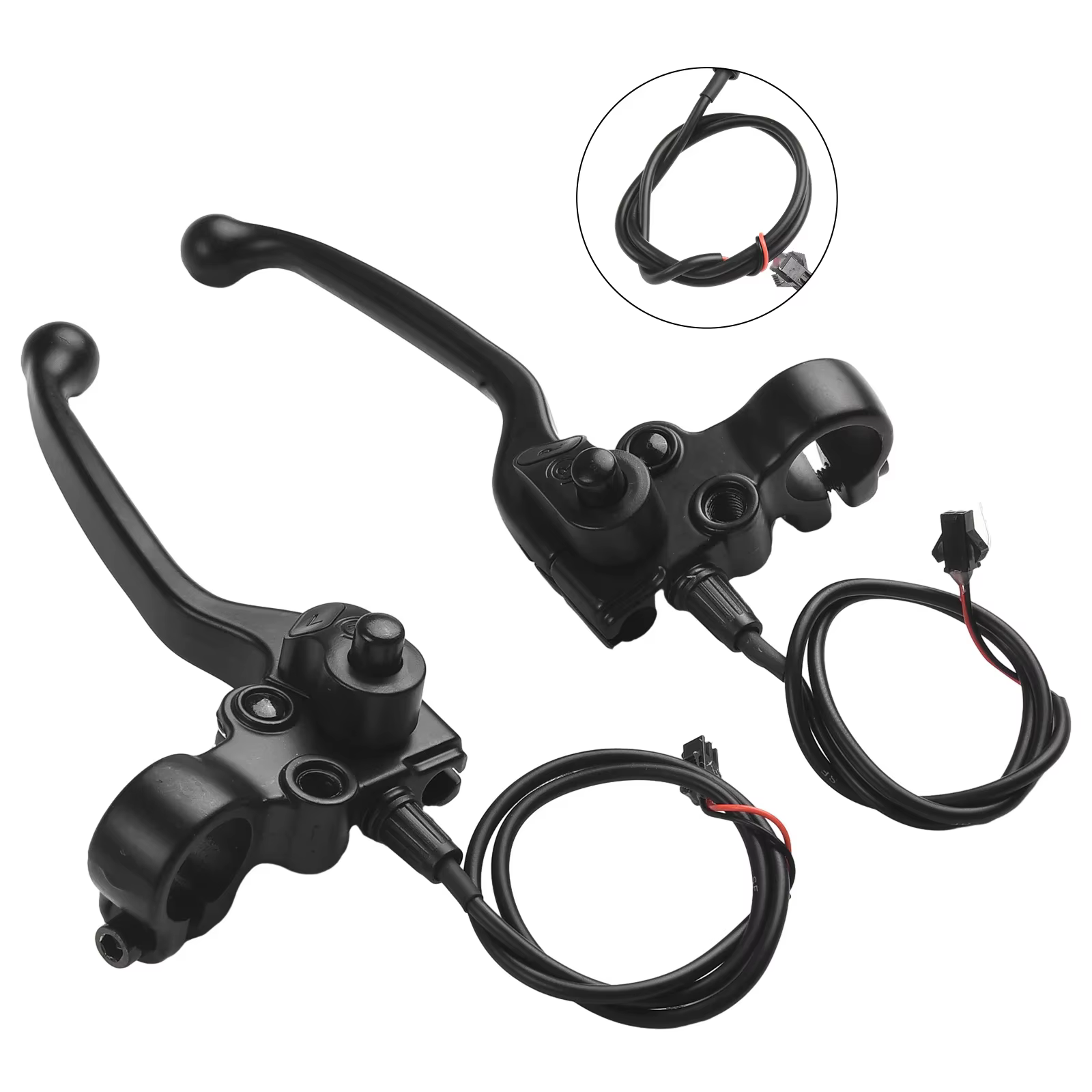 1 paire de leviers de frein mécaniques pour vélo électrique