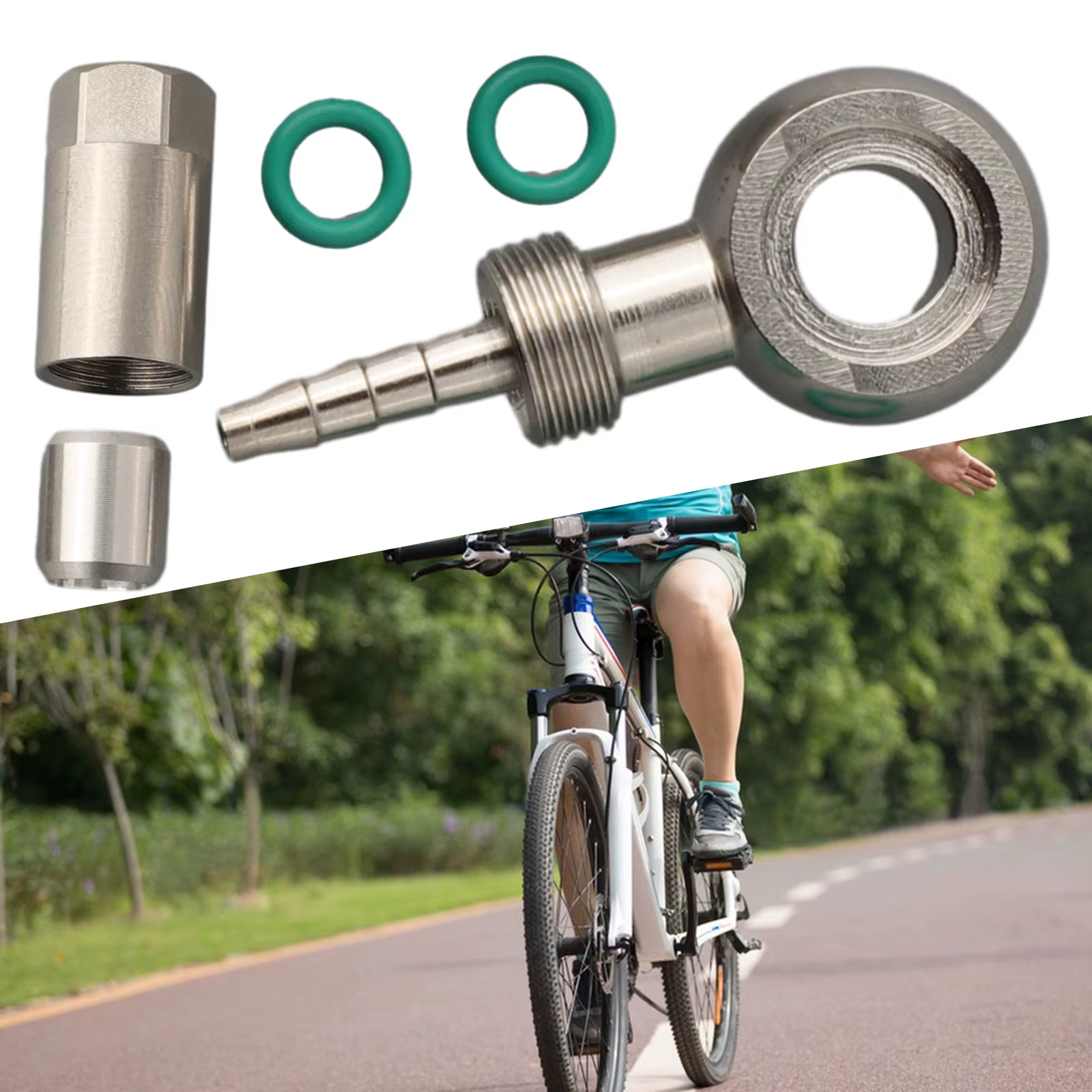 Raccord de tuyau hydraulique de vélo