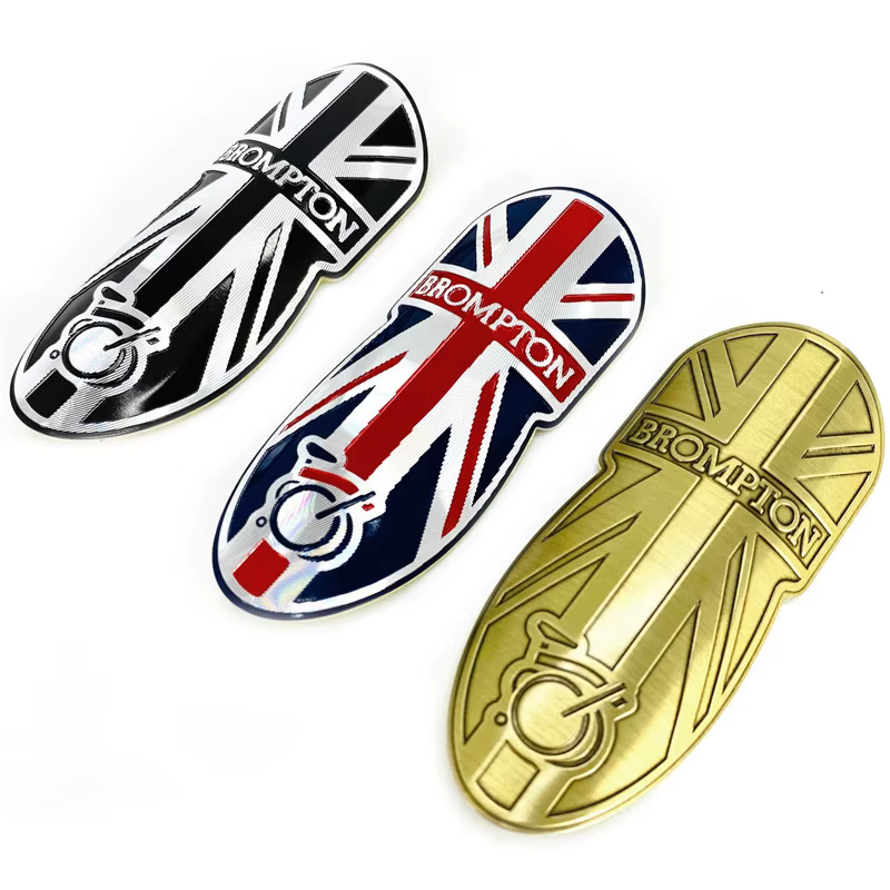 Autocollants Logo pour vélo pliant Brompton