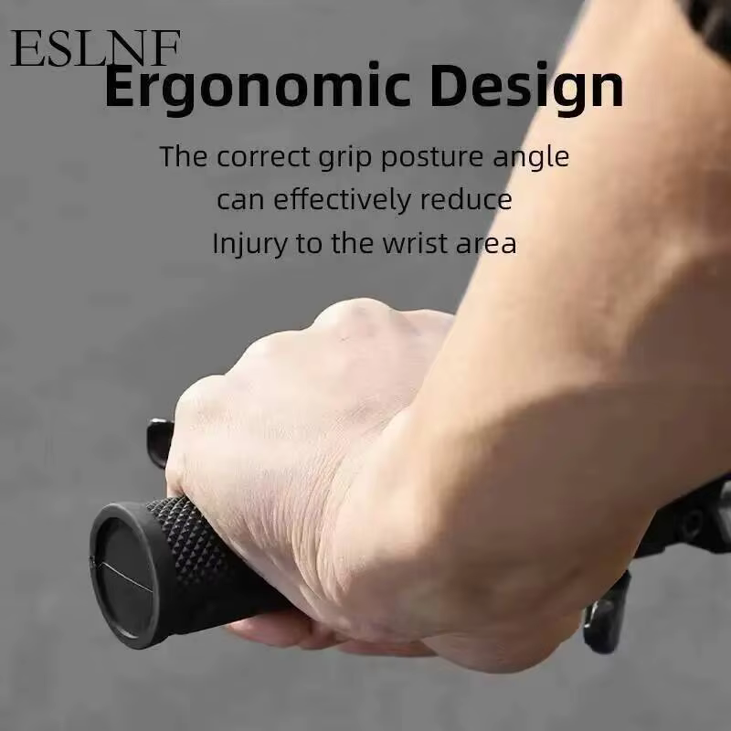ESLNF Poignées de guidon de vélo absorbant les chocs