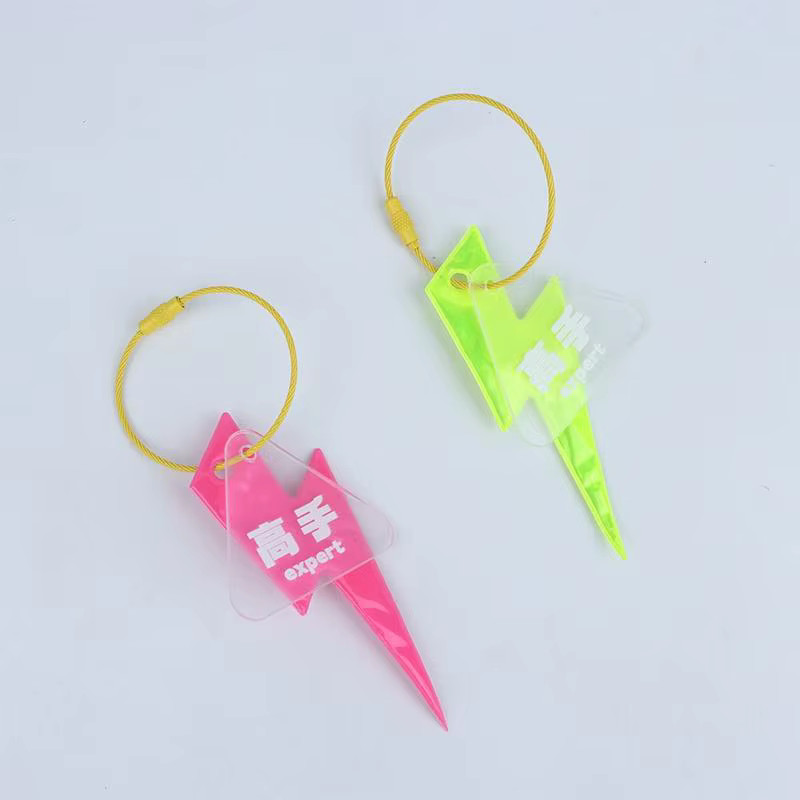 Pendentif réfléchissant pour vélo, avertissement de sécurité pour la conduite en extérieur, pendentif éclairant haute visibilité, durable, universel pour vélo de route