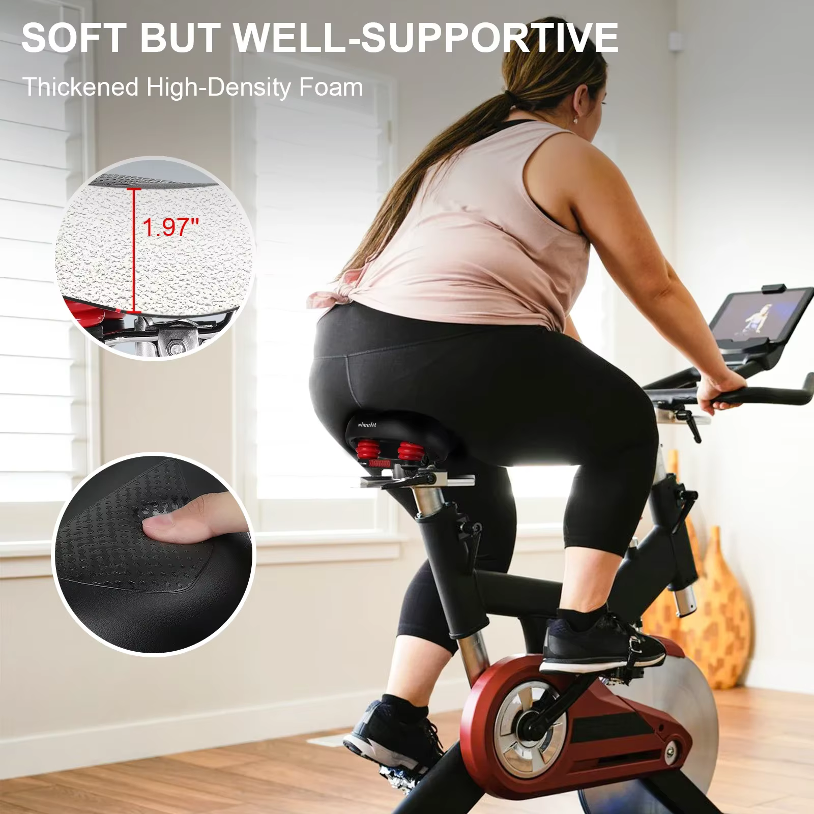 Siège de vélo confortable