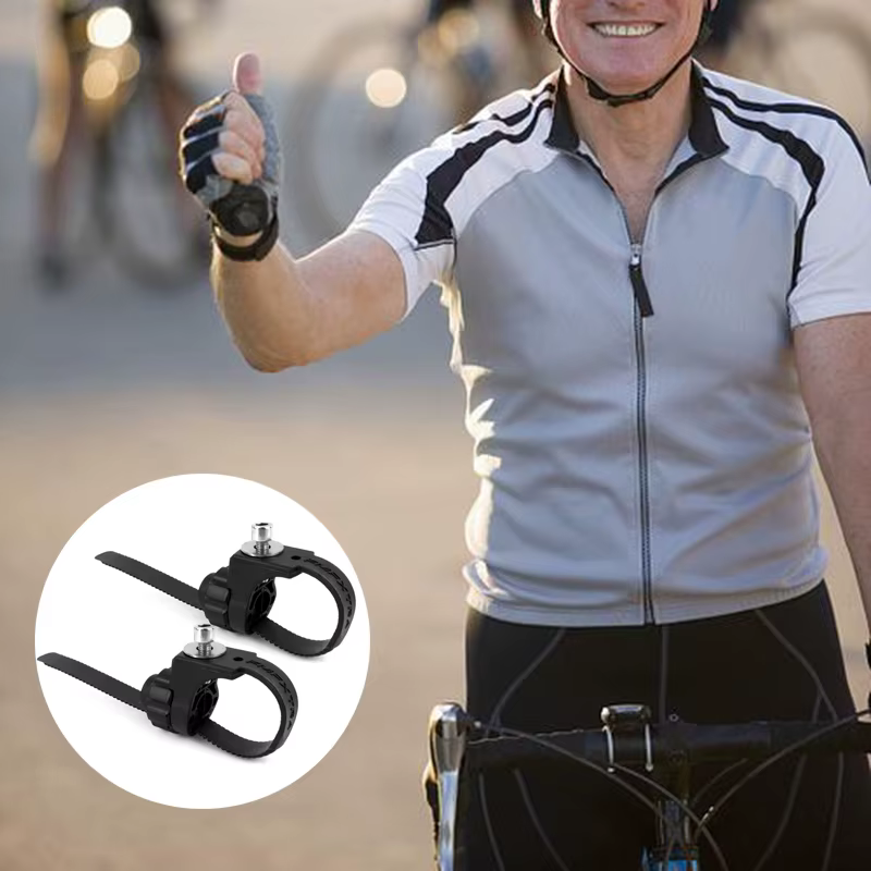 Support de fixation pour fourche de vélo en 2 parties