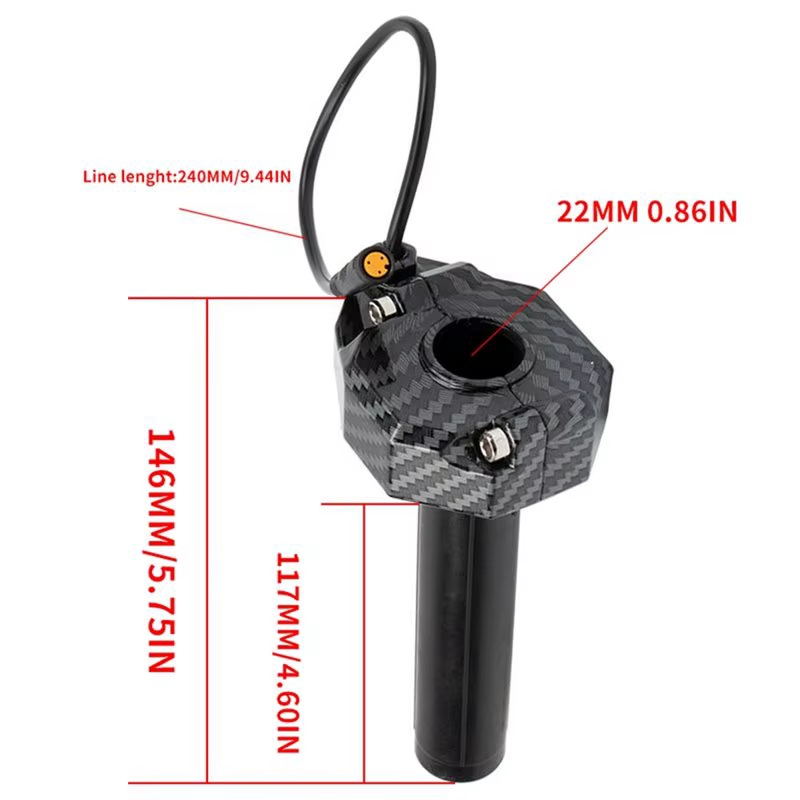 Accélérateur complet pour vélo électrique Lectric XP4 Macfox X1 Happyrun Freego