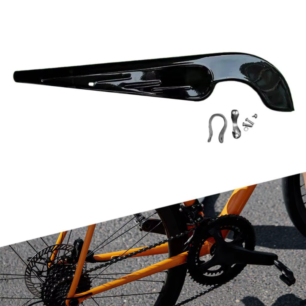 Couvercle de chaîne de vélo en métal