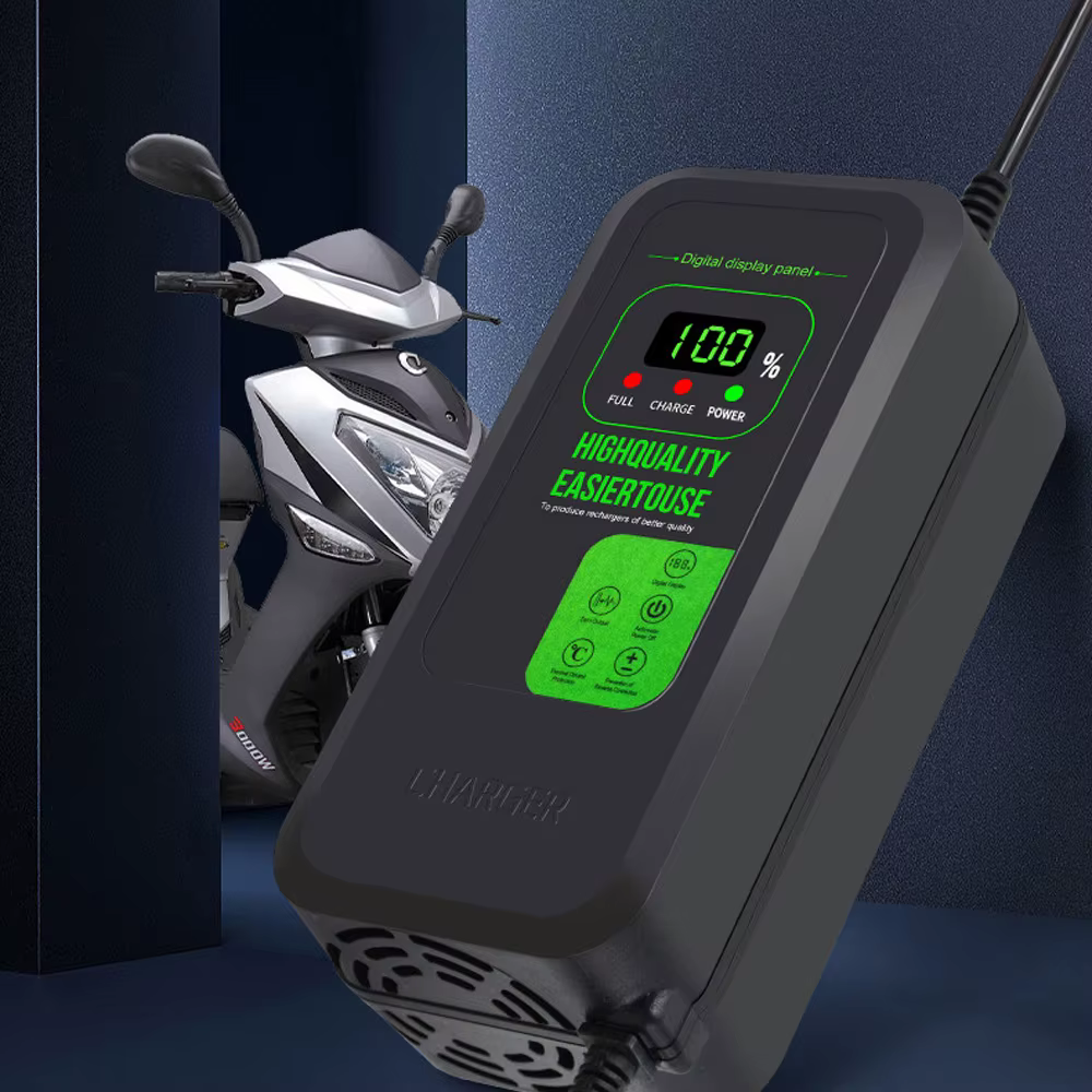 Chargeur de batterie lithium 2A 5A 36V 10S 42V/48V 13S 54.6V/72V 20S 84V pour trottinette électrique, prise DC 36V 48V 72V
