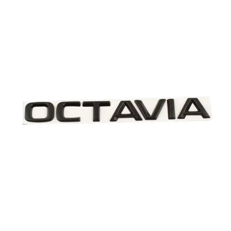 Autocollants de voiture avec logo Skoda pour les modèles 4X4 FABIA KAMIQ KAROQ KODIAQ OCTAVIA RAPID SUPERB YETI, accessoires de modification du coffre pour la série Skoda