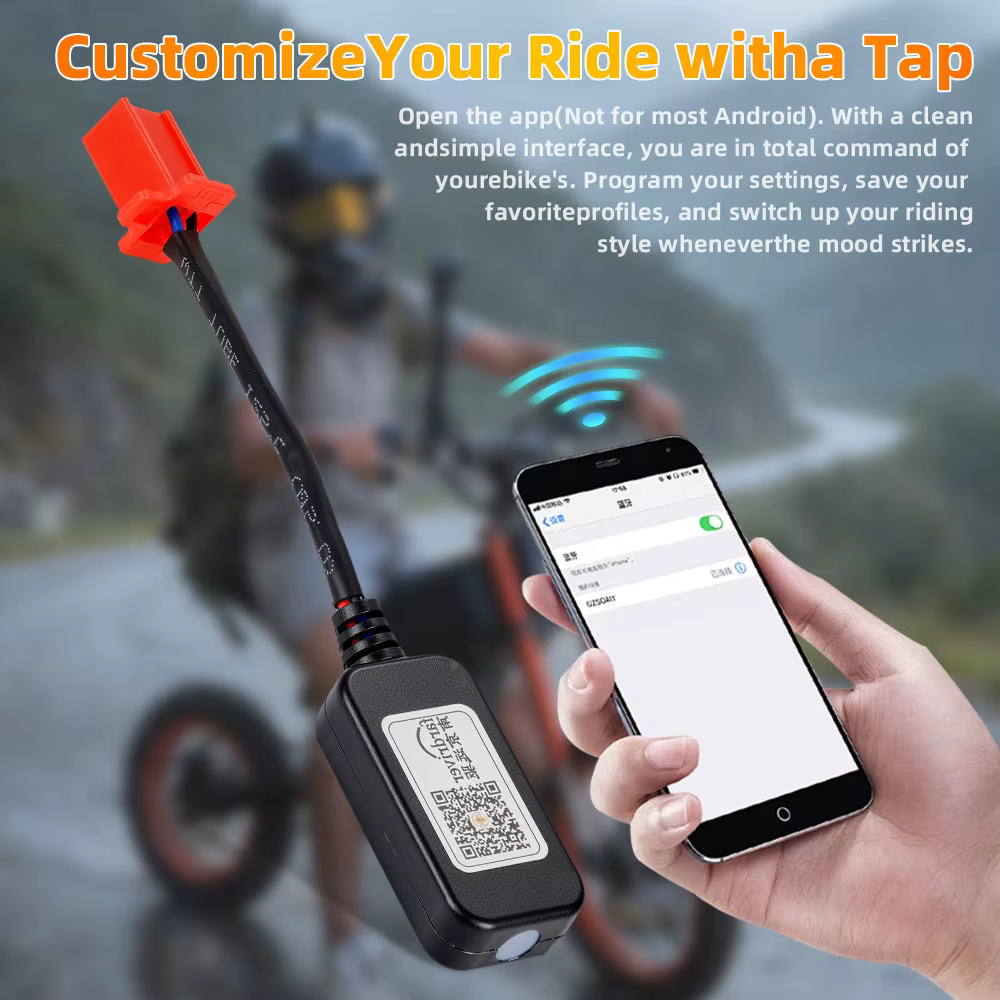 Dongle Bluetooth universel programmable pour vélo électrique