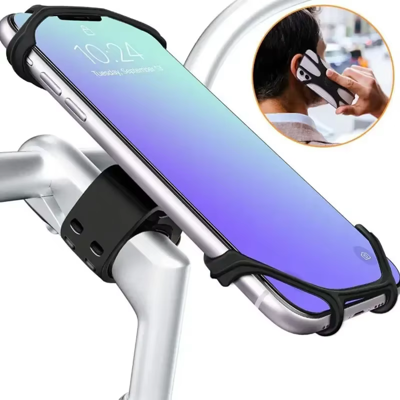 Support de téléphone portable rotatif à 360 degrés pour vélo et moto