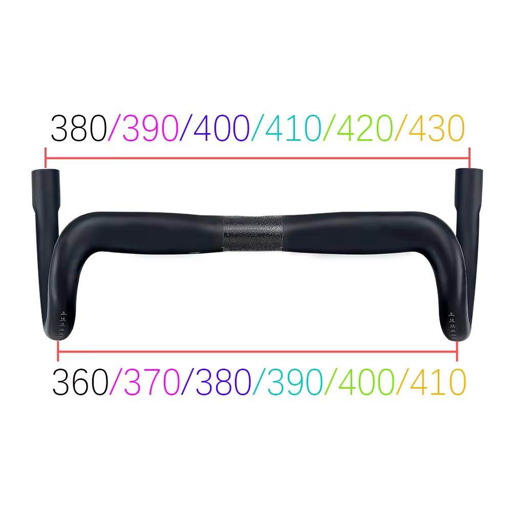 25 BALUGOE guidon de vélo de route Ultra léger carbone Fber câble Semi interne course compétitif poignée pliante accessoires d'équitation