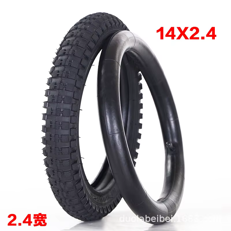 Pneus pour trottinettes et vélos électriques 12x2.125 12x1.75 12x2.40 14x2.125 14x1.75 14x2.40 pour chambre à air et pneu de vélo d'enfant