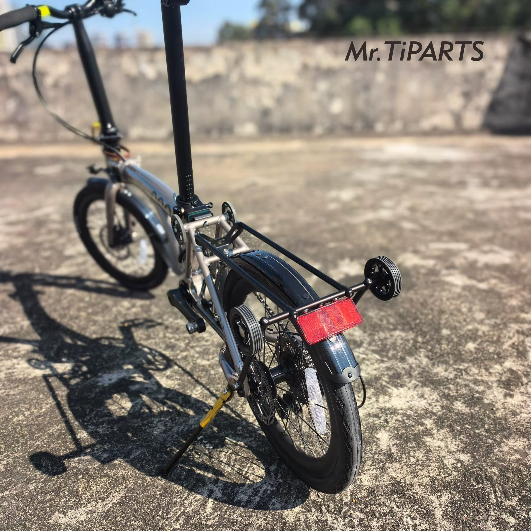 Porte-bagages arrière pour vélo