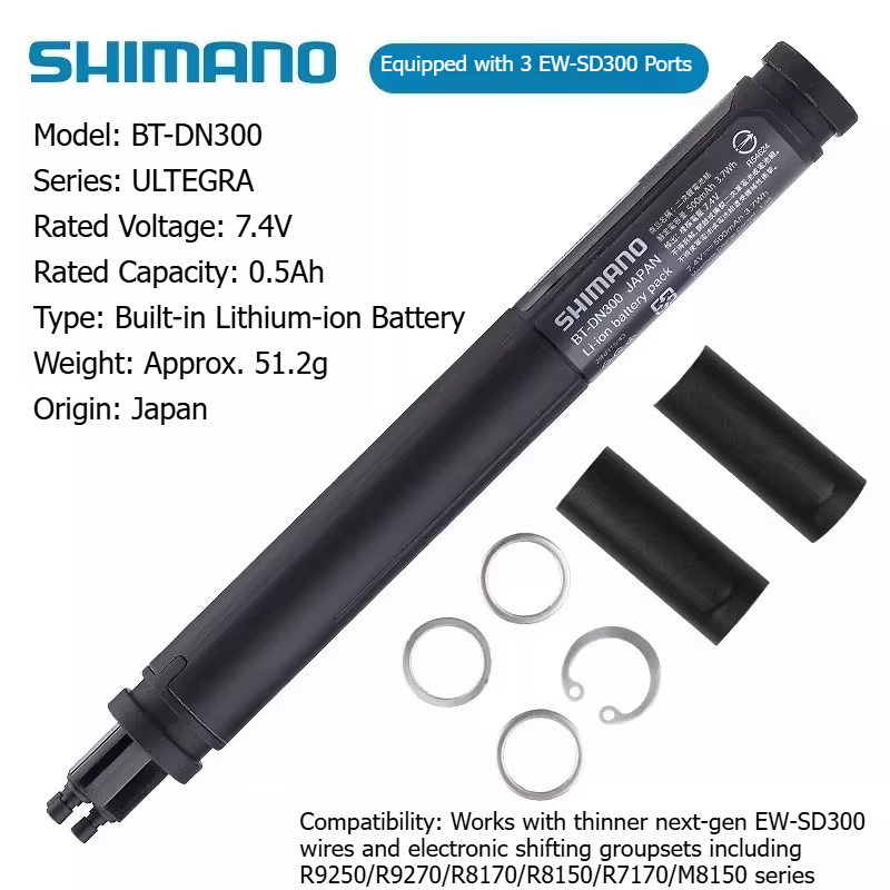Kit de vélo de route Shimano Di2 BT DN300 intégré