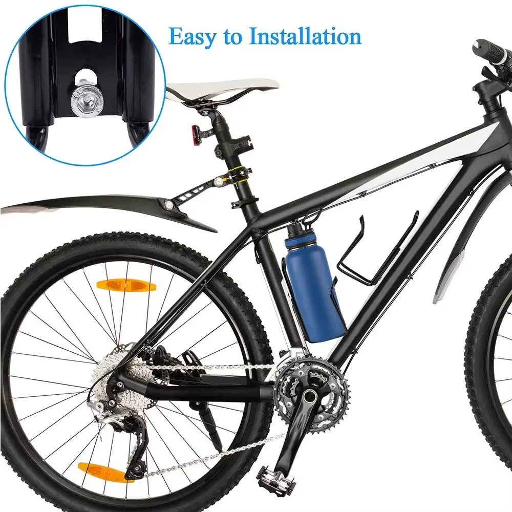 Porte-bouteille d'eau de vélo en alliage d'aluminium