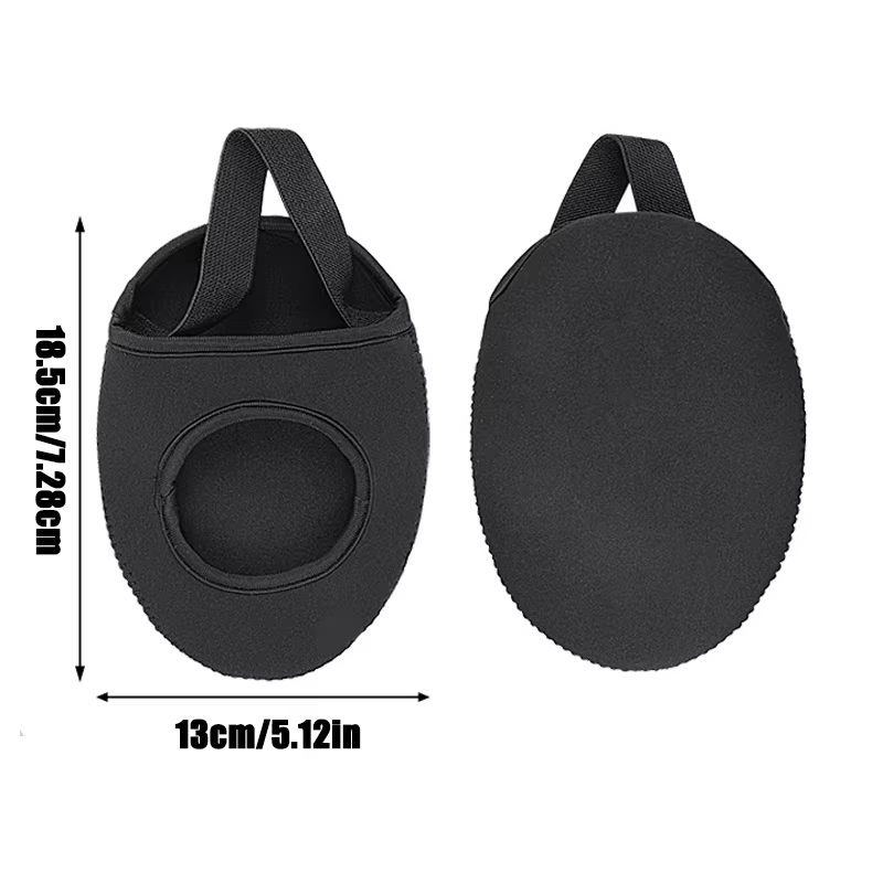 1 paire de couvre-chaussures de cyclisme coupe-vent demi-paume protecteur d'orteil vtt vélo de route