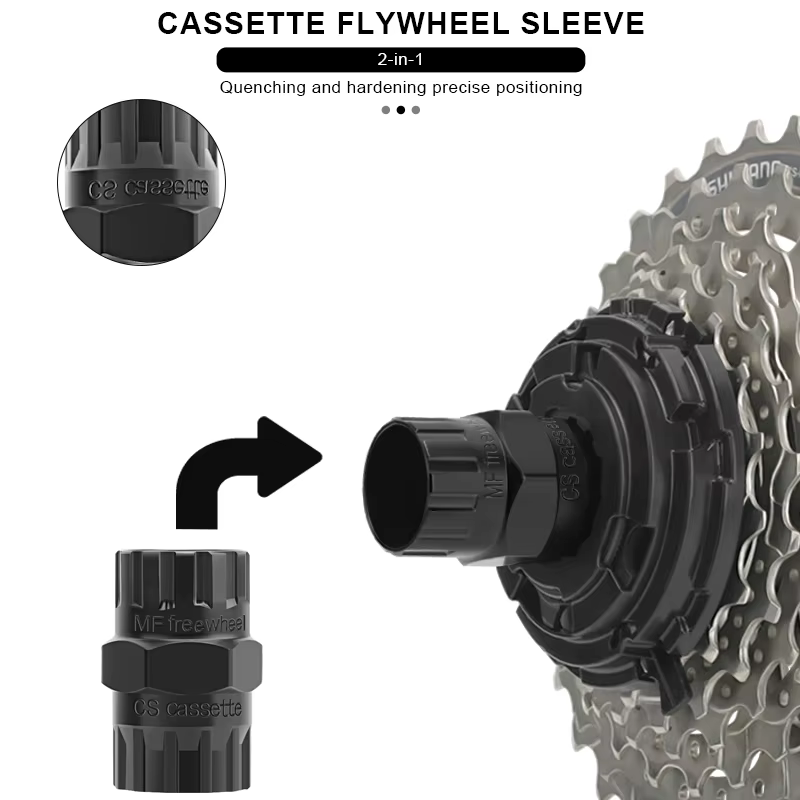 Outil de douille de dissolvant de volant d'inertie de vélo