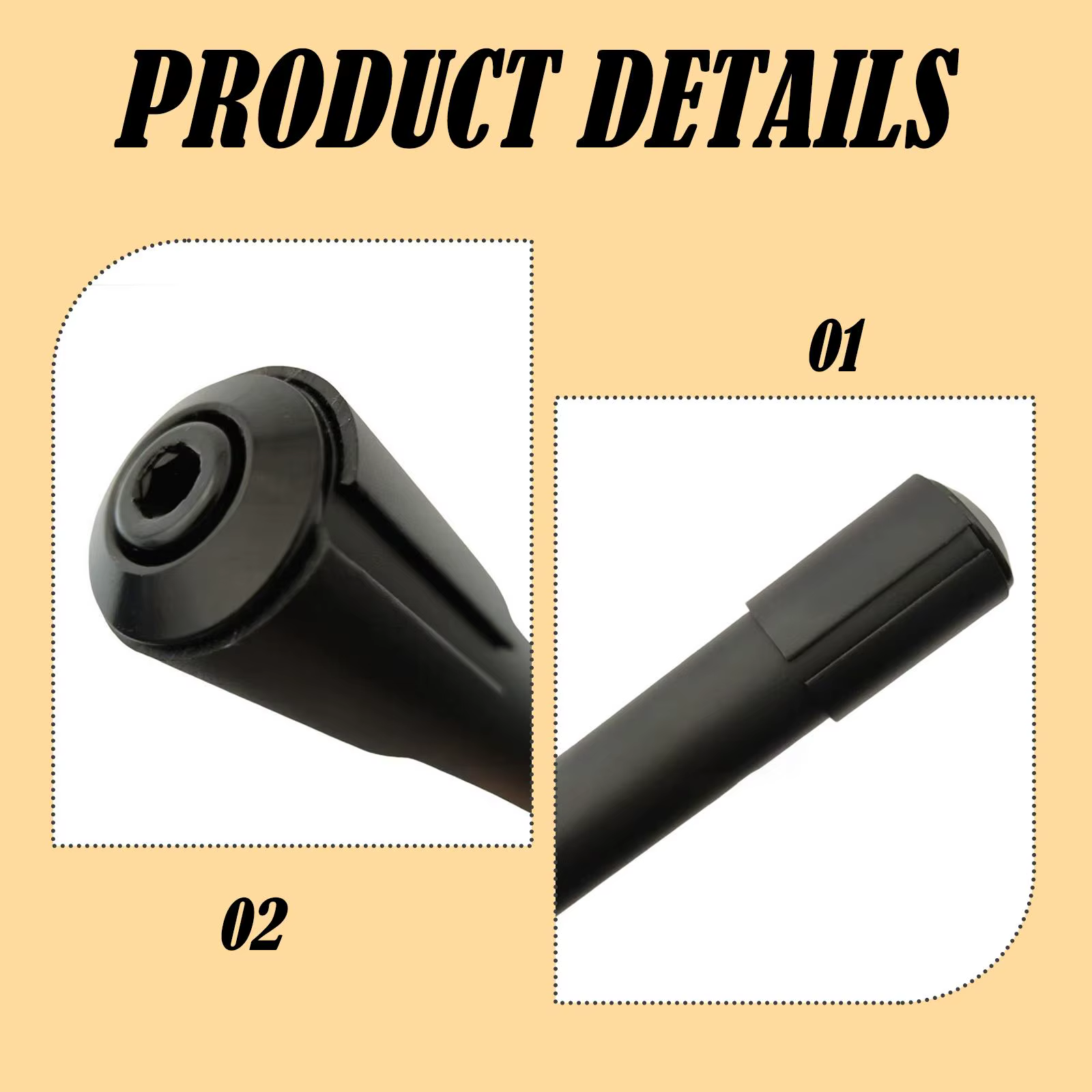 Adaptateur de plume de tige de vélo