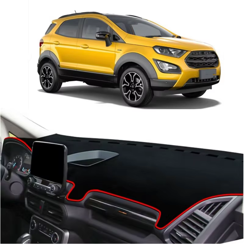 Accessoires de voiture pour Ford EcoSport 2018 2019 2020 2021 2022, tapis de tableau de bord anti-UV, pare-soleil, coussin de protection