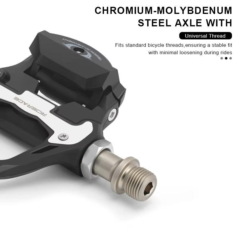 Pédales de vélo RIDERACE, pédales auto-bloquantes pour vélo de route, pédales de cyclisme sur gravier, roulements étanches, clips pour système SPD SL.