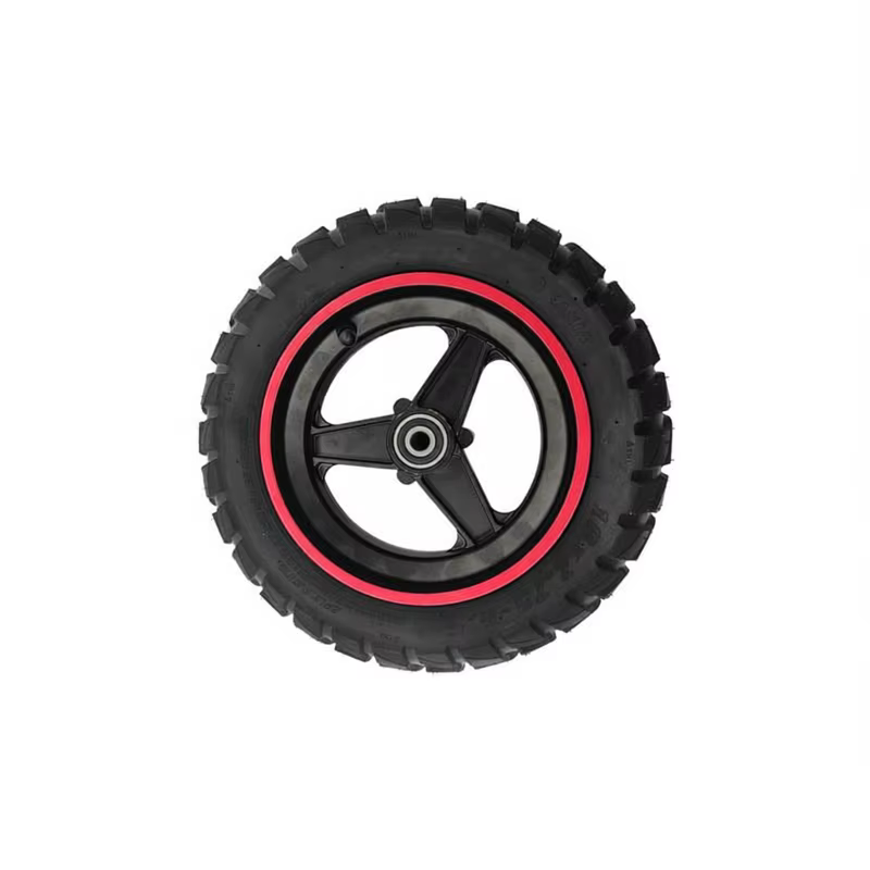 Pneus tubeless de 10 pouces conçus pour les roues de trottinettes électriques tout-terrain