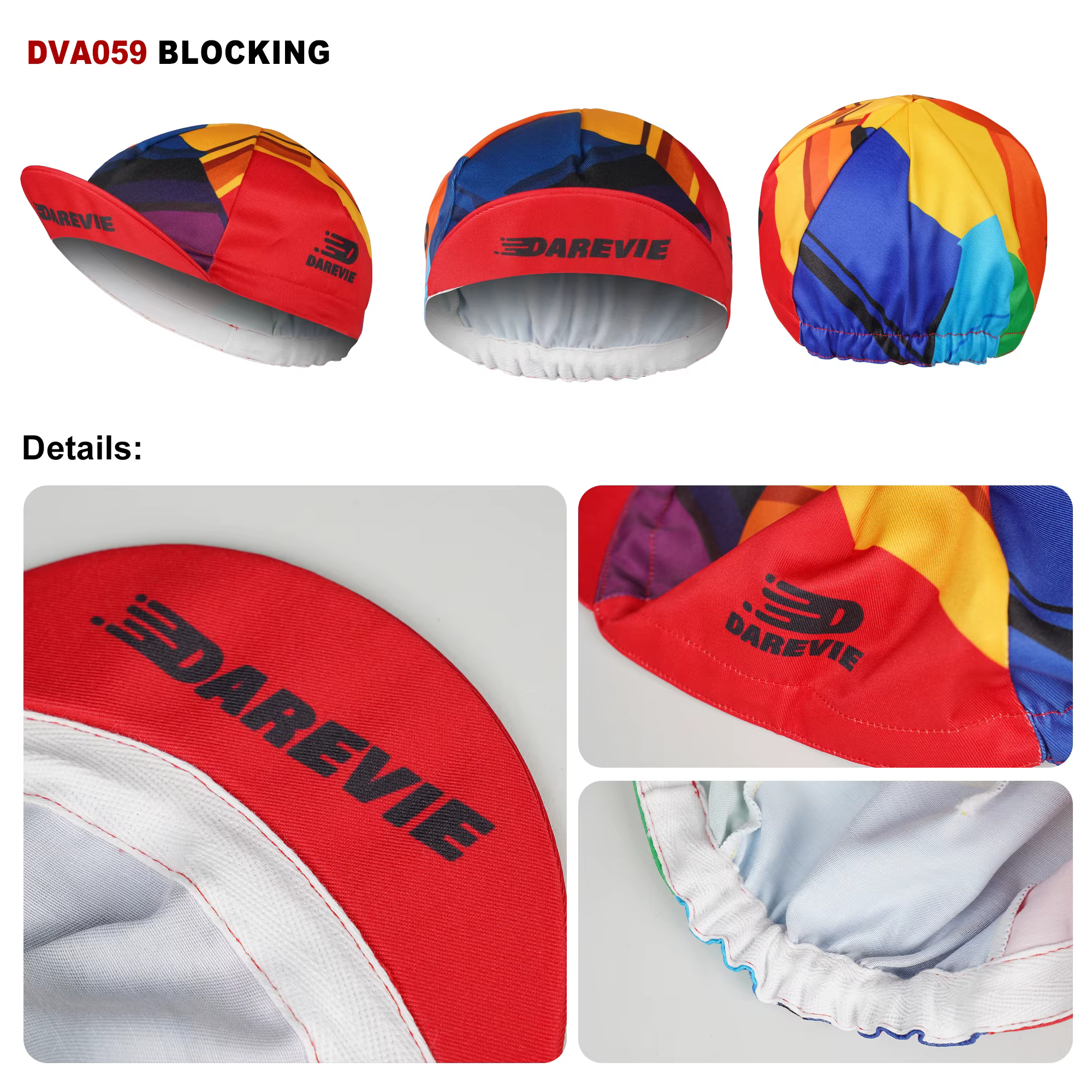 DAREVIE Casquette de cyclisme anti-UV
