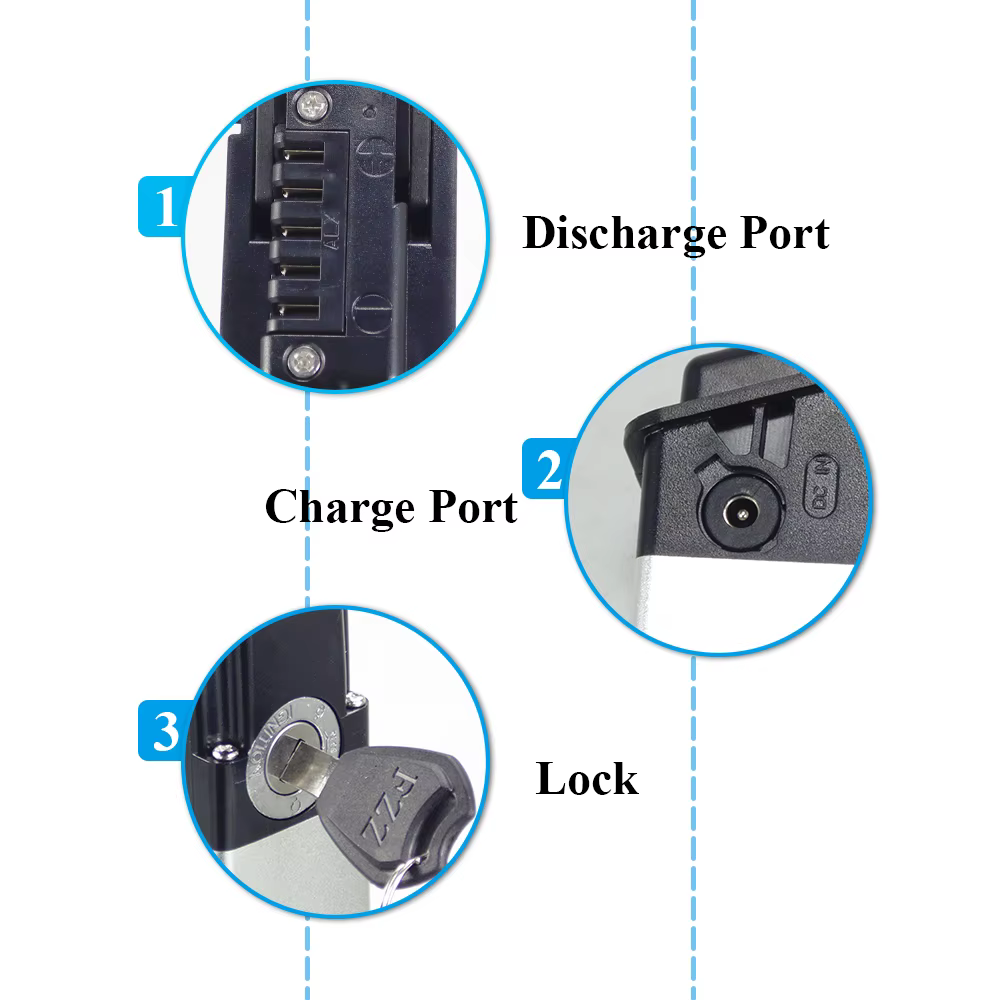 Lectric XP Lite 2.0 batterie Ebike 48V 14Ah 672Wh