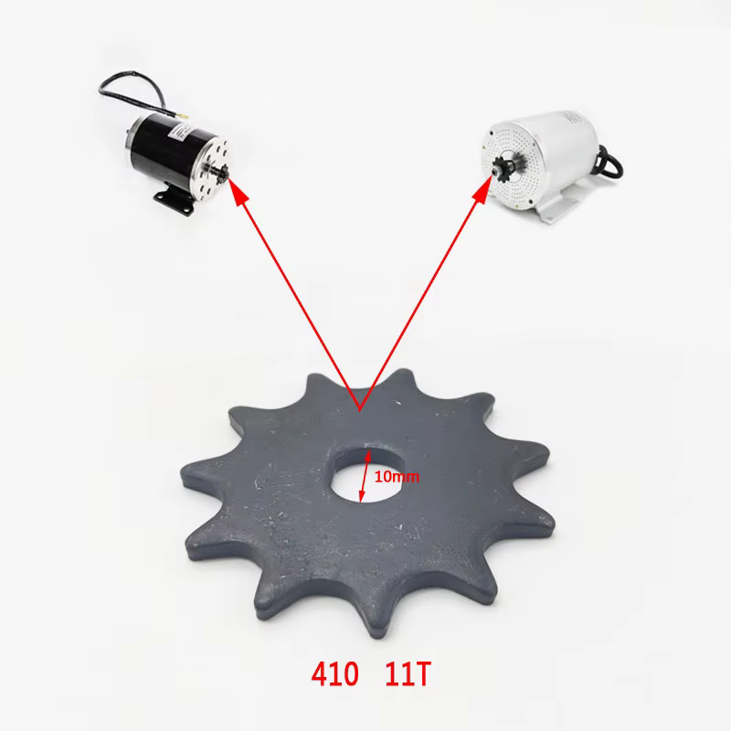 Pignon à dents pour scooter électrique