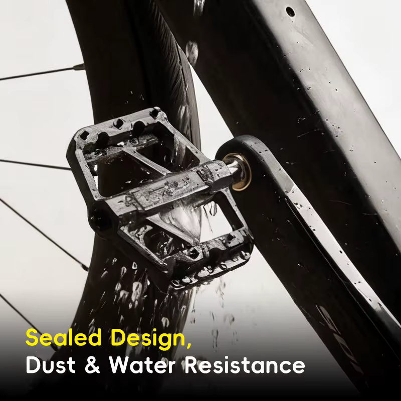 Pédales de vélo légères GUB en fibre de carbone