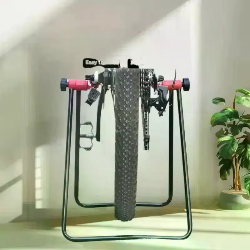 Support de stationnement vertical triangulaire pour vélo