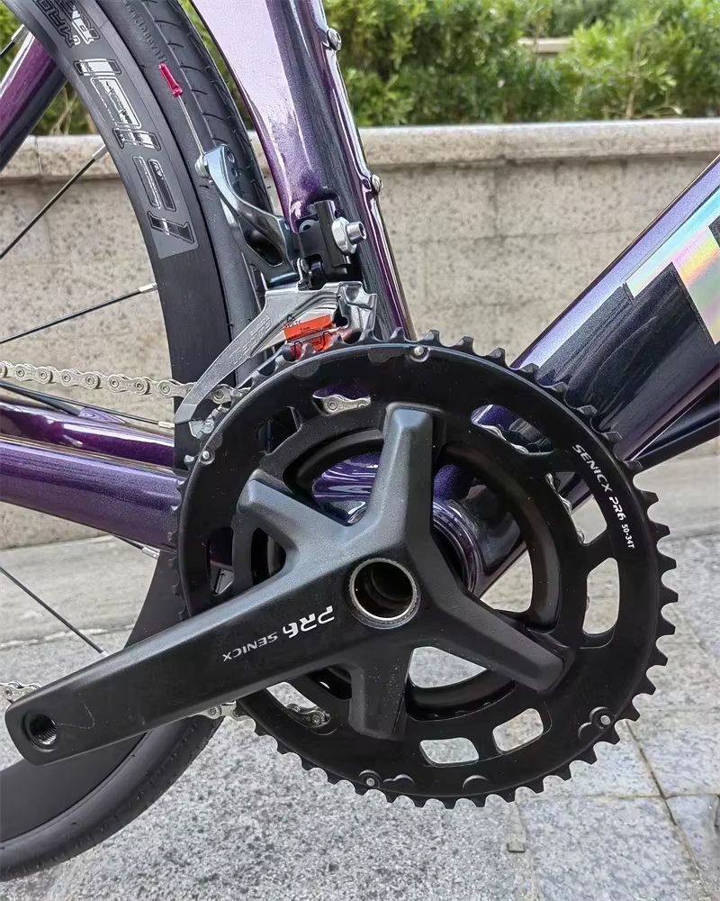 Vélo de route en fibre de carbone TWITTER avec transmission électronique EDS TX7100-24S
