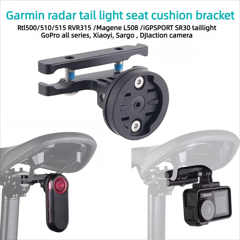 Support de tige de selle pour feu arrière de vélo Garmin Varia Radar